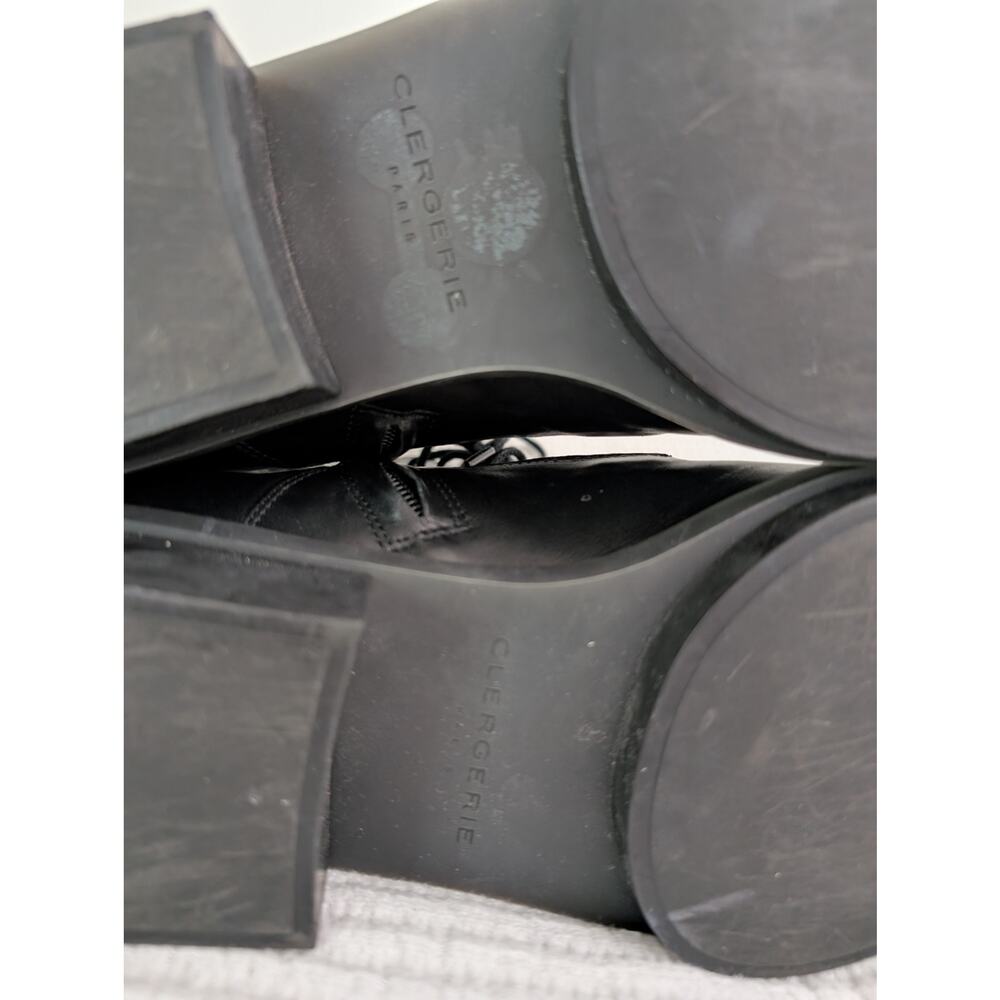 Clergerie Black Leather Radio Boot - Picture 9 of 16